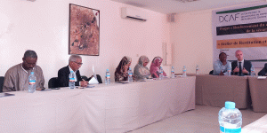 Atelier de Restitution et d'orientation stratégique DCAF